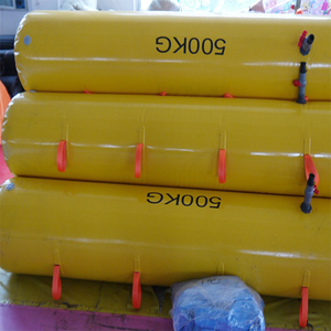 20 ton gele PVC lasttest waterzakken voor het testen van het laden van reddingsboten, eenvoudig op te bergen en te transporteren - Product Image 5