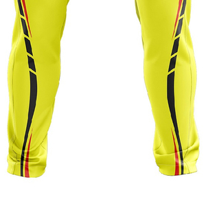 Men Sublimation Training Pants Lightweight <b>Elastic</b> <b>Waist</b> Slim Fit Anti-Wrinkle Quick Dry Sports <b>Trousers</b> with Pockets - Product Image 2