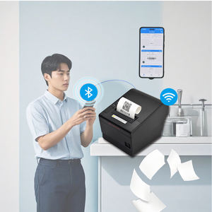 Imprimante thermique de reçus POS de haute qualité pour les petites entreprises, imprimante de factures sans fil Bluetooth - Product Image 3