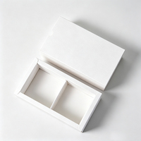 Caja Transparente Mate para Pastelitos de Luna, Estuche de Embalaje para Repostería de Yema de Huevo, Cartón Blanco, Logotipo Personalizado, Fabricante Mayorista