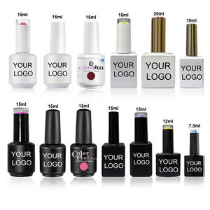 ชุดน้ำยาทาเล็บเจลแบบแช่ฐานน้ำยาทาเล็บ esmalte UV สำหรับบรรจุขวดแบบ DIY โลโก้ออกแบบได้ตามที่ต้องการ - Product Image 6