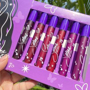 Bella <span class=keywords><strong>Ultramo</strong></span> 6 pièces/ensemble végétalien de haute qualité mat 6 couleurs longue durée Selena Lipgloss ensemble - Product Image 5