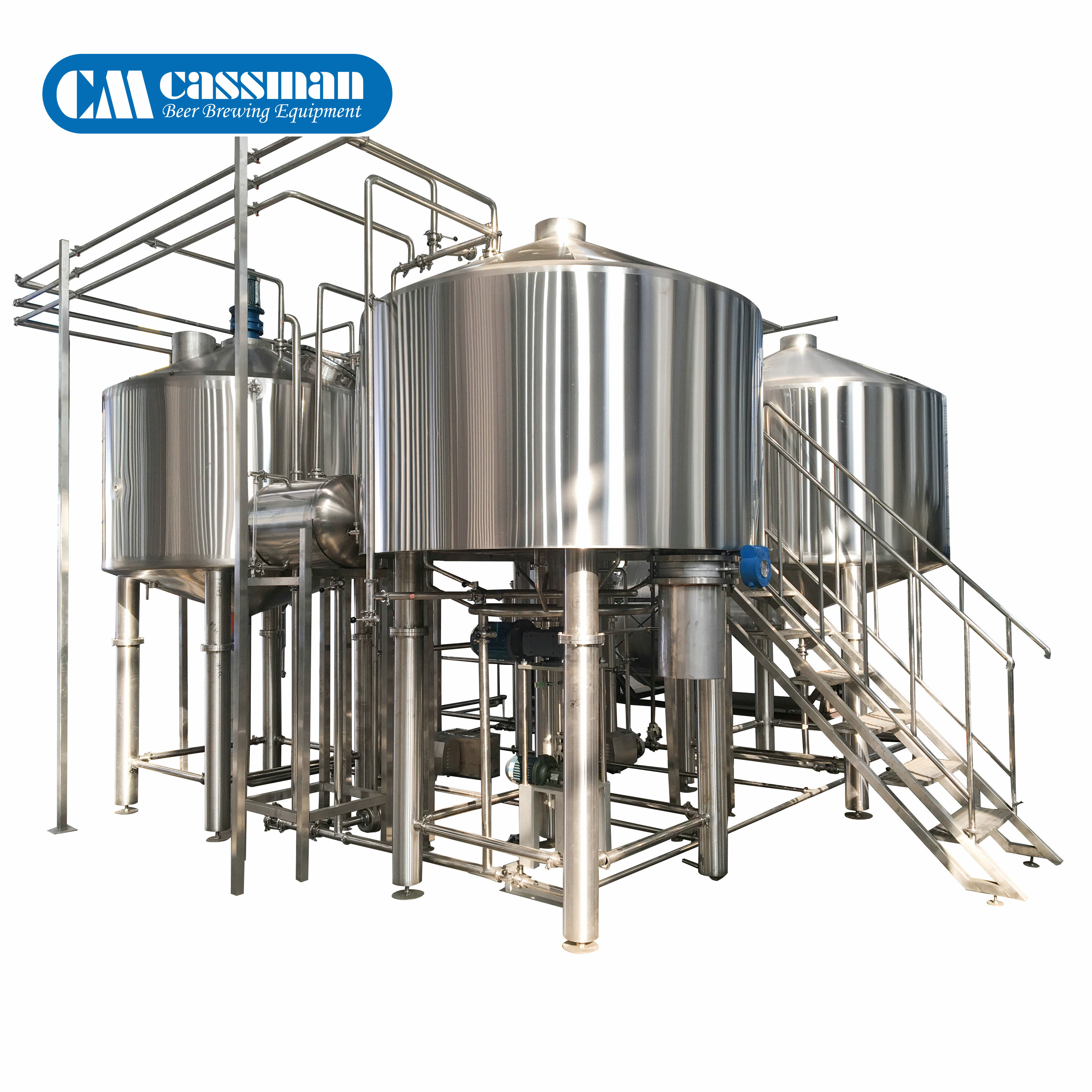 Промышленный завод по производству пива, большая линия по производству пива 20BBL 30BBL 40BBL