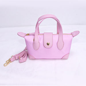 Stampa modello <span class=keywords><strong>donna</strong></span> ragazza regalo Pouchette Mini tracolla custodia impermeabile in Nylon <span class=keywords><strong>rosa</strong></span> Messenger Mini Tote Bag - Product Image 4