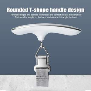 เครื่องชั่งน้ำหนักกระเป๋าเดินทางดิจิตอลแบบพกพา 50 กก. ผลิตตามสั่งจากโรงงาน คุณภาพสูง ทำจากสแตนเลส - Product Image 4