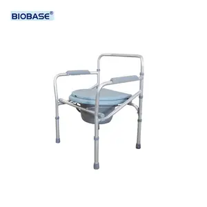 बायोबैस चाइना टॉयलेट चेयर पैरों और पैरों की परेशानी के लिए शौच के लिए शारीरिक सहायता प्रदान करती है
