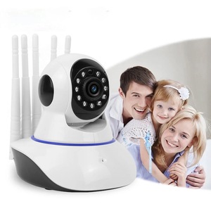Full HD 3MP V380 Pro Moniteur pour bébé intelligent Réseau Wifi Système radio bidirectionnel Alarme vocale Image Push Digital Drone Caméra de sécurité - Product Image 1