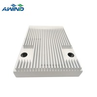 Profil de dissipateur thermique en aluminium d'usinage CNC Profil de dissipateur thermique personnalisé pour Vram Gpu