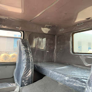 6x4 트럭 트레일러가있는 380hp 트럭 트랙터 판매 물품 운송용 세미 트레일러 트럭 - Product Image 4