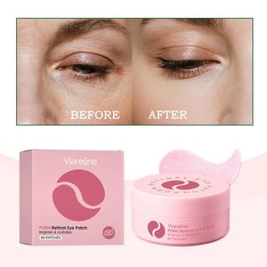 Viareline – Lot de 60 patchs hydratants pour le contour des <span class=keywords><strong>yeux</strong></span>, masque oculaire PDRN au rétinol, réduit les cernes, illumine et revitalise les <span class=keywords><strong>yeux</strong></span> - Product Image 2