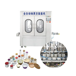 Machine de mise sous vide automatique et semi-automatique, facile à utiliser, conforme aux normes alimentaires, pour bocaux en verre |   Haute vitesse et stabilité - Product Image 2