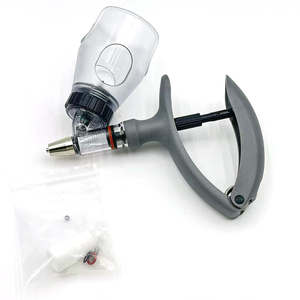 5ml Einstellbare Automatische Kontinuierliche Veterinärspritze Tier-Injektionsspritze Wiederverwendbare Tierarztspritze mit Grauer Flasche - Product Image 5