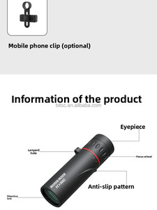 Telescopio portatile ad alta definizione per esterni Mini dimensioni telescopio per cellulare 2000*24 con fotocamera monoculare telescopio <span class=keywords><strong>Zoom</strong></span> - Product Image 2