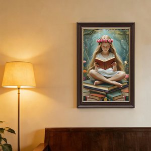 Cadre en bois grainé et doré 8x12 pour la collection « Hello Coffee » <span class=keywords><strong>Matin</strong></span> - Product Image 4
