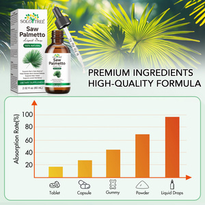 Натуральный экстракт пальмы сабаль SOLOTREE для поддержки здоровья простаты, жидкие капли сабаль для поддержания здоровья. - Product Image 5