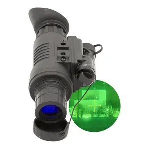 Casco monocular de visión nocturna OEM y ODM de mano montado en el casco Gen2 + Euro Gen3 infrarrojo PVS14