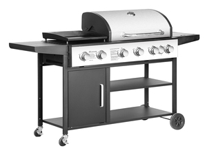 7 brûleurs Cuisine Extérieure <span class=keywords><strong>Barbecue</strong></span> À <span class=keywords><strong>Gaz</strong></span> En <span class=keywords><strong>Acier</strong></span> Inoxydable Durable avec Four À Pizza pour Fête En <span class=keywords><strong>Fonte</strong></span> Enduit De Poudre 133pcs - Product Image 2