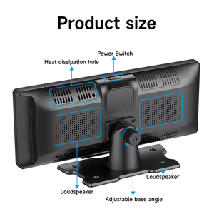 Maustor 10.26 inch không dây Carplay Android Auto IPS màn hình cảm ứng hỗ trợ ODM xách tay Car DVD player Android xe màn hình - Product Image 6