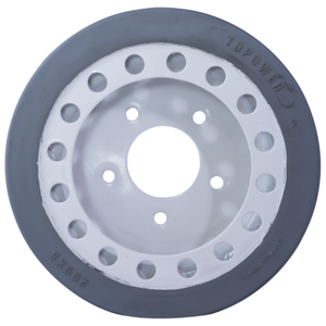 Pneu plein 12,5x4,25 pour chariot élévateur électrique, AGV, véhicule de nettoyage, équipement de transport d'entrepôt - Product Image 3