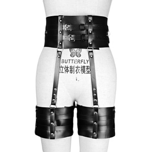 Nouveau Sexy jarretelles ceinture femmes PU cuir ceinture jambe Bondage harnais bretelles bretelles pour adultes discothèque Performance - Product Image 3