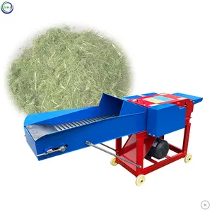 Dry And Wet Straw Shredder Rice Straw Chopper Chaff Cutter Machine And Straw Grinder Chopper