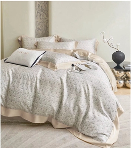 Ensemble de draps et de taies d'oreiller en Tencel 100% fabriqué par l'usine Guangzhou <span class=keywords><strong>Sndon</strong></span>, taille Queen, doux - Product Image 1