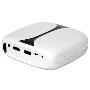 2021 Máy Chiếu Mini <span class=keywords><strong>2400</strong></span> <span class=keywords><strong>Lumens</strong></span> Máy Chiếu LED Di Động Gia Đình Rạp Hát Trẻ Em Laser A2000 Màu Đen Và Trắng Cam Giá Rẻ - Product Image 5