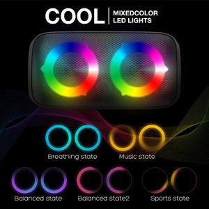 Fuerte Potente 80W Inalámbrico Portátil <span class=keywords><strong>Caixa</strong></span> De Som Altavoces Party Box Music Box Altavoz Bluetooth con luz RGB - Product Image 6