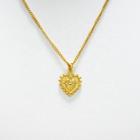Collar inicial personalizado de fábrica para mujer elegante colgante de corazón chapado en oro de 18 quilates 26 letras nombre alfabeto fiestas de acero inoxidable
