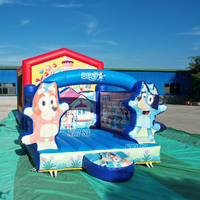 Petite structure gonflable pour tout-petits, château gonflable pour les petits enfants, fête d'anniversaire, structure gonflable d'intérieur pas chère et abordable