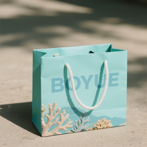 Luxury Shopping Paper <strong>Bags</strong> Custom Recycled Clothes Packaging <strong>Gift</strong> <strong>Bag</strong> With Cotton Handle And Logo <strong>Printed</strong>