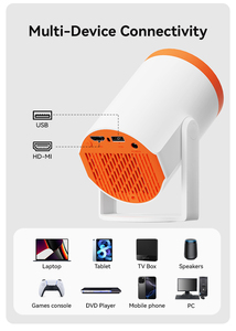 Projecteur intelligent Turn 1 à ultra courte focale, compatible 4K, Wi-Fi sans fil, multifonctionnel, pour la maison et le cinéma en plein air - Product Image 3