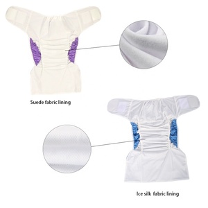 Pañal Reutilizable para Adultos <span class=keywords><strong>ChuHan</strong></span>, Forro de Tela de Gamuza PUL, Cierre Mágico, para Personas Mayores con Incontinencia - Product Image 3