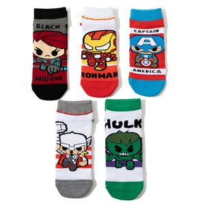 Calcetines de Algodón para Hombre al por Mayor, Calcetines de Tobillo de Algodón con Personajes de Dibujos Animados de Superhéroes de <span class=keywords><strong>Marvel</strong></span> para Hombre y <span class=keywords><strong>Mujer</strong></span> - Product Image 3