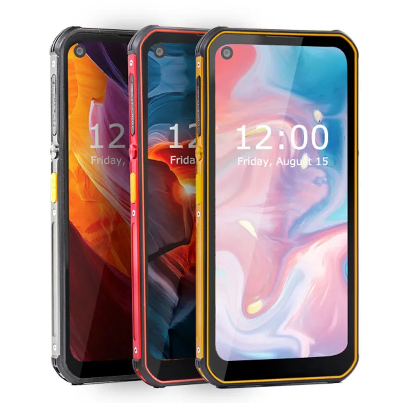 Novo telefone robusto para celular Android, smartphone Octa (8) core, 128GB, 128GB, barata e à prova d'água, Max P1 Sim 4G