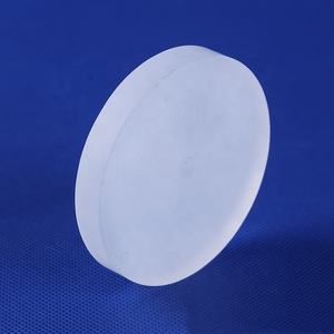 Forma redonda fosco alta temperatura borosilicato vista vidro discos - Product Image 4