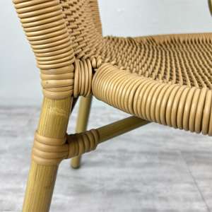 Asientos al aire libre <span class=keywords><strong>Sillas</strong></span> <span class=keywords><strong>de</strong></span> ratán vintage ligeras Patio Sillón <span class=keywords><strong>de</strong></span> bambú barato <span class=keywords><strong>Terraza</strong></span> al aire libre <span class=keywords><strong>Sillas</strong></span> <span class=keywords><strong>de</strong></span> ratán <span class=keywords><strong>de</strong></span> mimbre marrón - Product Image 5