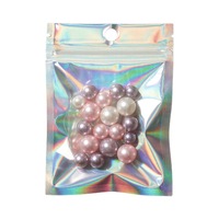 Yin Yang holographique feuille d'aluminium PET sac en plastique emballage Laser pour bijoux pour boucles d'oreilles et lunettes arc-en-ciel fantaisie Style