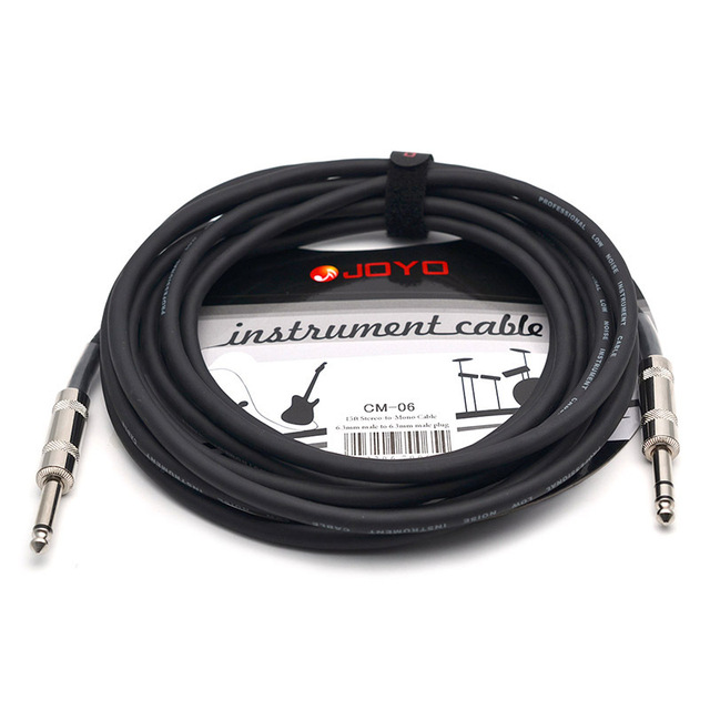 JOYO Audio Connection Cable CM-06 Stereo to Mono Guitar Audio Cable 6.5/6.35 Cable