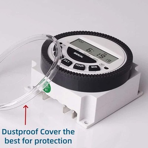 ZNTIER TM-619 30A 220V Intelligenter Digitaler <span class=keywords><strong>Timer</strong></span> mit Wöchentlichem Programmierbarem 24-Stunden-Betrieb Batteriebetrieben IP20 Schutzabdeckung - Product Image 4