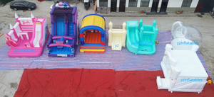 <span class=keywords><strong>Castillo</strong></span> Inflable Comercial Económico con Tobogán, Diseño <span class=keywords><strong>de</strong></span> Mario, para Venta - Product Image 6