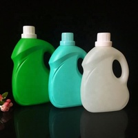 Botella de Plástico HDPE para Detergente, Vacía, de 1L, 2L, 3L, Venta al Por Mayor, Económica, Personalizable