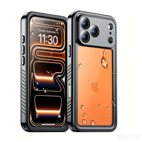 Coque de protection intégrale antichoc étanche IP68 avec protection intégrée pour écran et caméra pour iPhone 18 17 Pro Max 16 15 Plus
