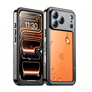 Funda Protectora Impermeable para <span class=keywords><strong>iPhone</strong></span> 18 17 Pro Max 16 15 Plus, con Protector de Pantalla y Cámara Integrado, IP68, Sumergible, a Prueba de Golpes - Product Image 1