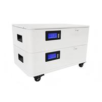 Système de stockage d'énergie solaire domestique Longkun LiFePO4 20 kWh, batterie 51,2 V 400 Ah, montage mural, hybride, IP66
