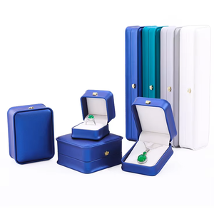 Luxury Flip PU Leather Jewelry Packaging <b>Box</b> Custom Printed Logo Wedding Ring Necklace Bracelet <b>Earring</b> <b>Gift</b> <b>Box</b> - Product Image 1