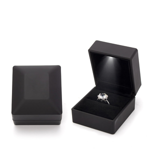 Manufacturer Wholesales High-end LED Lights, Spray Painted Jewelry <b>Boxes</b>, <b>Ring</b> <b>Boxes</b>, Bracelet Pendants necklace Packaging <b>Boxes</b> - Product Image 1