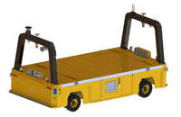 Robot AGV (Automated Guided Vehicle) Pintar untuk Industri Berat, Pengangkut Ikan Tanpa Awak, Kapasitas 5 Ton, untuk Penggunaan Luar Ruangan