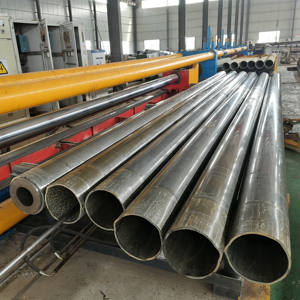 Bon prix A35 A105 ERW noir tuyau en acier au carbone API certifié pour l'huile et la structure 12m de longueur tuyau en acier soudé rond - Product Image 6