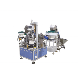 Kosten günstige Produktions linie für die automatische hydraulische Schranks ch arnier montage - Product Image 4